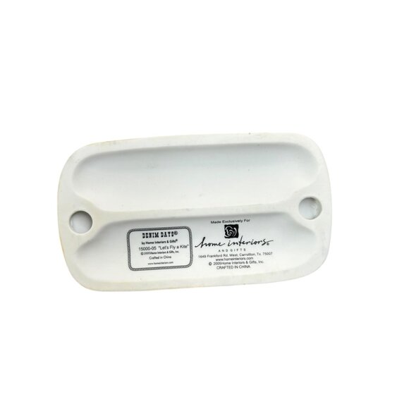 Home Interiors 2005 Denim Days Let's Fly a Kite Danny Debbie Porcelain Figurine - Picture 8 of 8